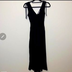 Just Love Black Tank Maxi Dress size Medium